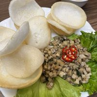 Mussels   at Lian Hua Vegetarian in Hanoi