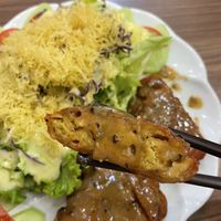 Texture good #Veganuary at Lian Hua Vegetarian in Hanoi