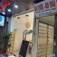 Outside  #Veganuary at Lian Hua Vegetarian in Hanoi