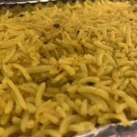 Lemon pilau  at Spice Station in South Shields