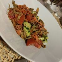 Piatto freddo di straccetti veg e verdure   at RistoVegan at Hotel Sylva in Cattolica