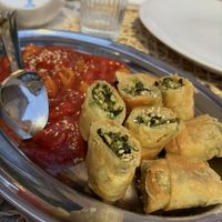 Involtini di pasta sfoglia   at RistoVegan at Hotel Sylva in Cattolica
