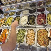 Salads at Troy in East London