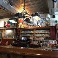 Bar at People's Pint in Greenfield