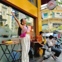   at Bánh Mì Long Hội in Hanoi