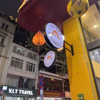 Signage  at Bánh Mì Long Hội in Hanoi