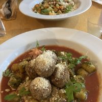 Nhoque dishes   at La Rouge in Porto Alegre
