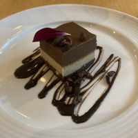 Madamoiselle laranja dessert  at La Rouge in Porto Alegre