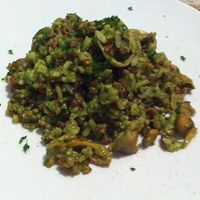 Risoto at La Rouge in Porto Alegre