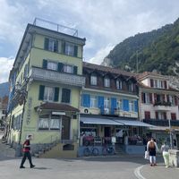 The Aarburg - Exterior  at The Aarburg Hotel & Café in Unterseen
