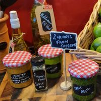 Mediterranean flavors and spices,order yours today!! at 2 hearts farm catering in Eden