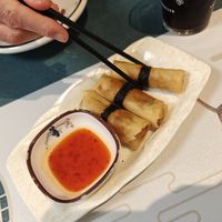 Cantonese style spring rolls at Kungfu Kitchen in Reading