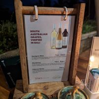 Even have south Australian wines at Cepik Villa in Karangasem