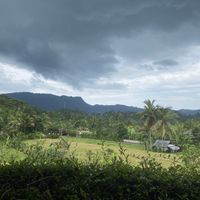 View from the restaurant   at Cepik Villa in Karangasem