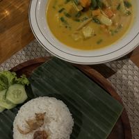 veggie curry  at Sweet Warung in Sidemen