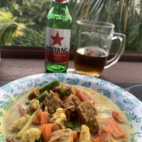 tempe curry   at Sweet Warung in Sidemen