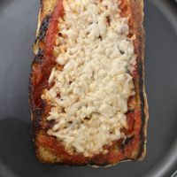 French Bread Pizza, ehhh  at Garden Carver in Brooklyn