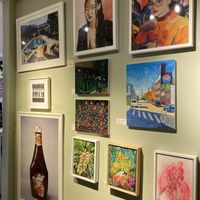 Artwork inside  at Garden Carver in Brooklyn