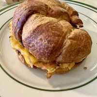 Breakfast croissant   at Garden Carver in Brooklyn