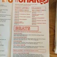 Menu - Shakes at Next Level Veggie Grill in Denver