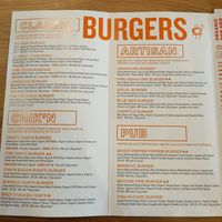 Menu - Burgers at Next Level Veggie Grill in Denver
