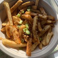 BeerChz Style Fries   at Next Level Veggie Grill in Denver