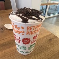 Cookies & creme shake  at Next Level Veggie Grill in Denver