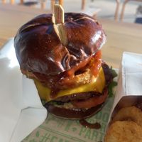 The Maverick- huge and delicious!  at Next Level Veggie Grill in Denver