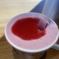 Strawberry Milkshake  at Next Level Veggie Grill in Denver