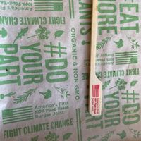 No plastic!  at Next Level Veggie Grill in Denver