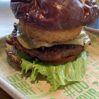 Had the Maverick Burger today. Outstanding, highly recommend !  at Next Level Veggie Grill in Denver