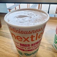 Shakes were on pointt  at Next Level Veggie Grill in Denver