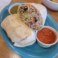Steak Asada Burrito at Next Level Veggie Grill in Denver