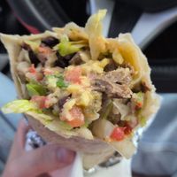 Carne asada burrito at Next Level Veggie Grill in Denver