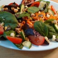 special salad at Freckles in Berlin