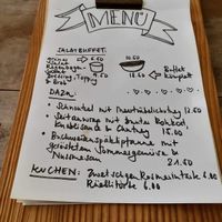 Menu  at Kulturküche in Langenthal