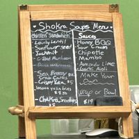 Menu. Build your own bowl or wrap   at Shokra Soups in Willingboro
