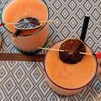 Smoothie at Vegan Bistró in Mallorca