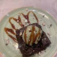 Brownie  at Vegan Bistró in Mallorca