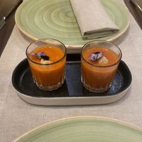 Gazpacho   at Vegan Bistró in Mallorca