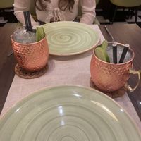 Moscow mule  at Vegan Bistró in Mallorca