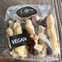 Vegan chocolate waffles  at Lotjans in Koekelare