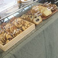 Het assortiment op "Vegan World" in Hasselt at Antoinette in Antwerpen