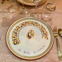 Assiette at Le Riad in Quimper