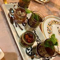 Thé à la menthe avec amandes at Le Riad in Quimper