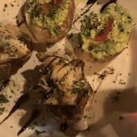 Avocado and mushroom bruschetta   at Bon Appetit in Jardin