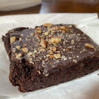 Vegan Brownie  at Stehekin Pastry Company in Stehekin