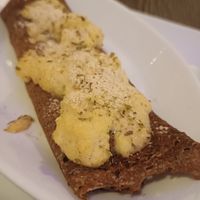 Crep Eureka vegana at Santa Cereza in Terrassa