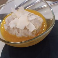 Arroz con leche de coco at Santa Cereza in Terrassa