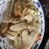 Rice Gnocchi with vegetables   at Ristorante Cinese Long Da in Cuorgne